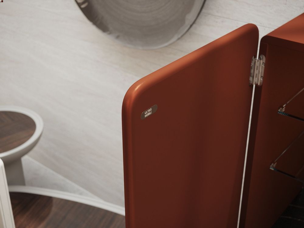 Sideboards - REGIS Copper BAR CABINET - ULTRAMOBILI