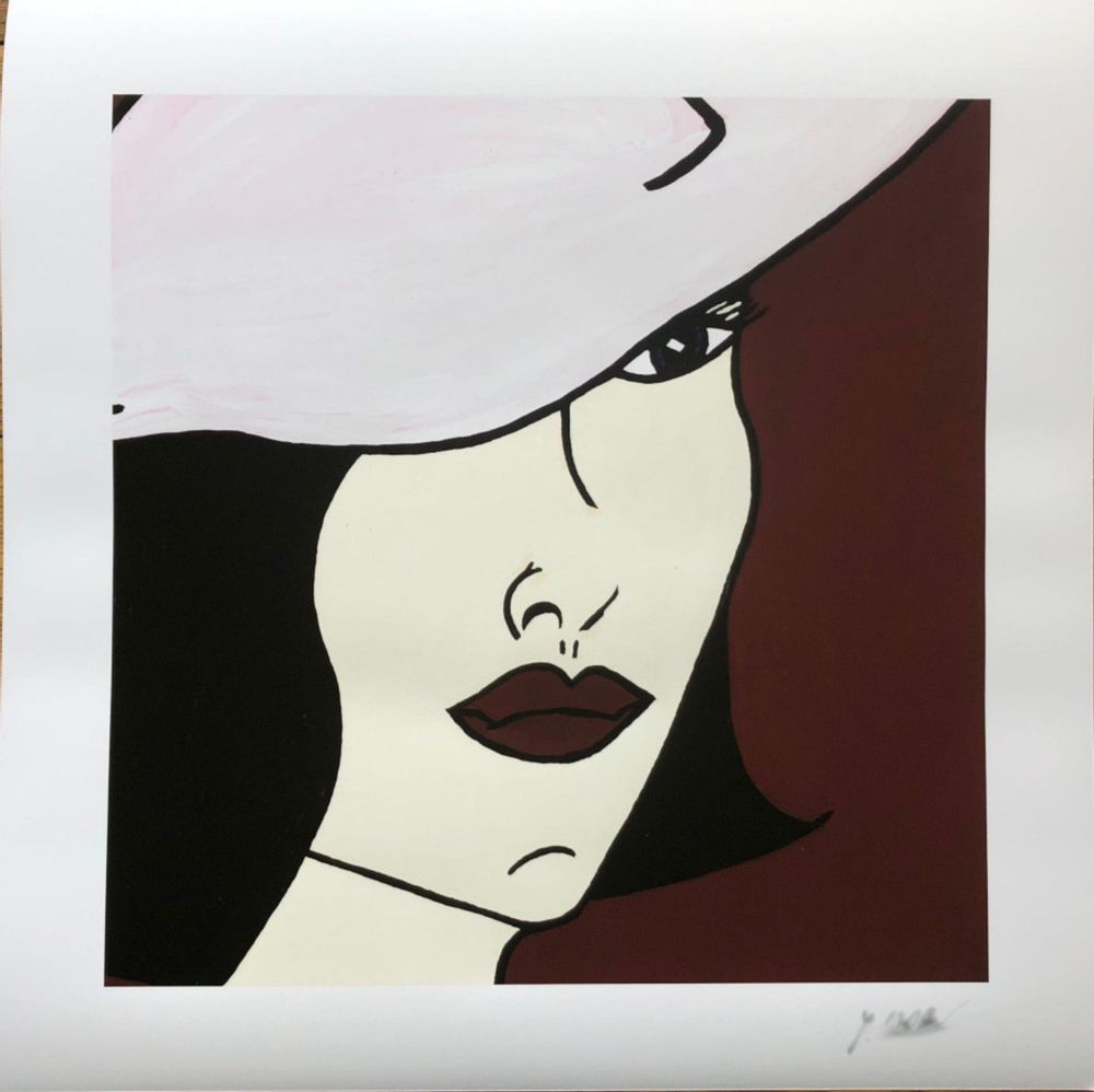 Art photos - Frances art print (50 x 50 cm) - JALUSTOWSKI.DESIGN