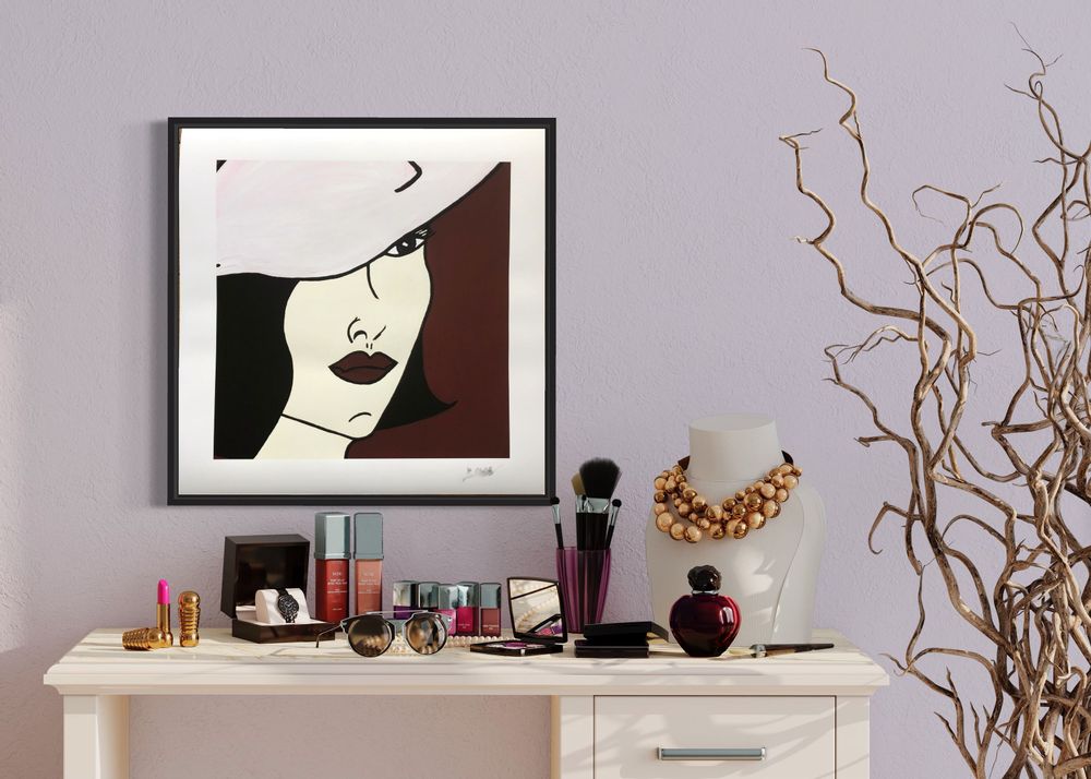 Art photos - Frances art print (50 x 50 cm) - JALUSTOWSKI.DESIGN
