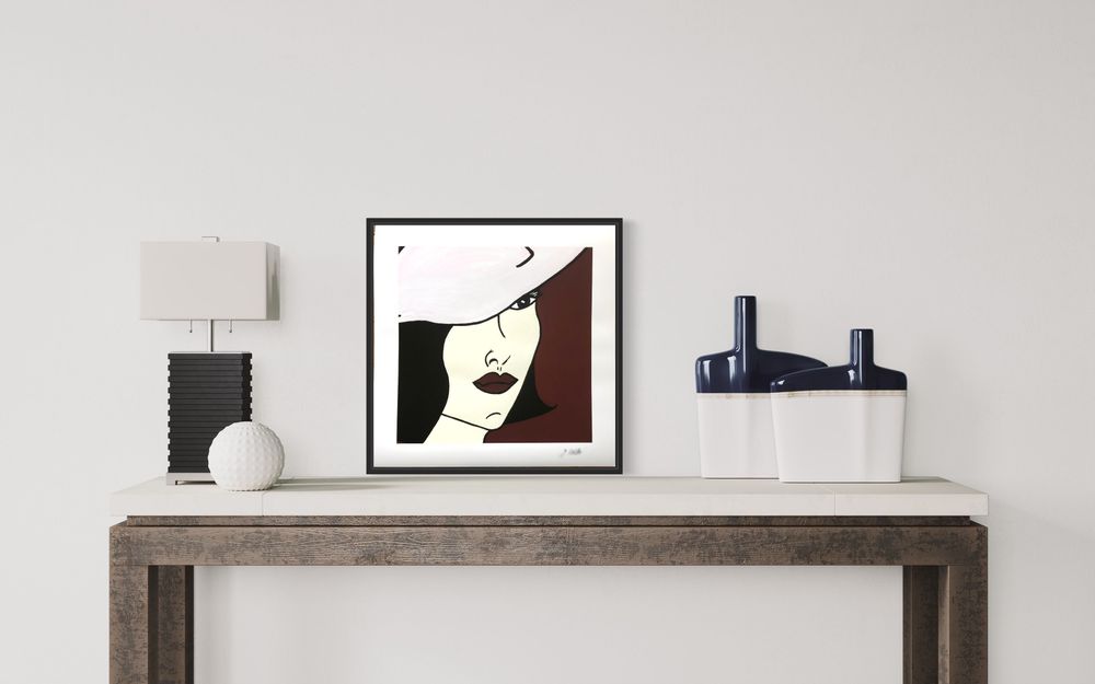 Art photos - Frances art print (50 x 50 cm) - JALUSTOWSKI.DESIGN
