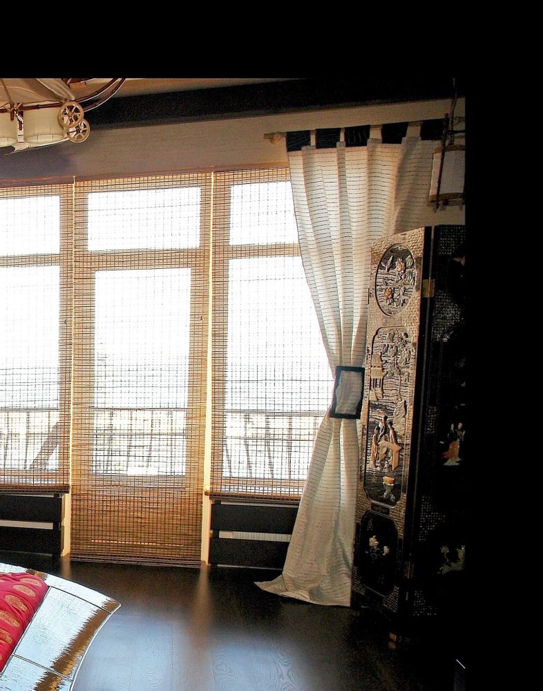 Curtains and window coverings - Bamboo roller blinds - VLADA DIZIK KOSHKIN DOM