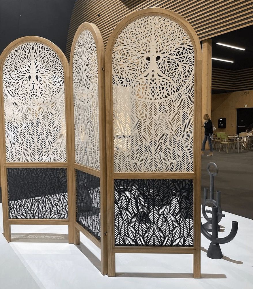 Unique pieces - Screen “The soul of the forest”. - GALERIE SANA MOREAU