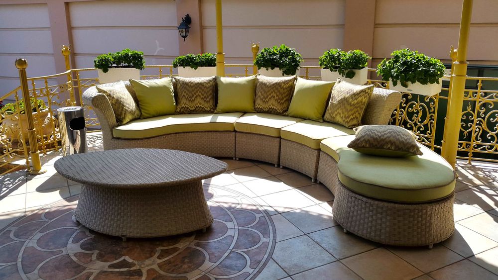 Fabrics - Outdoor sofa and swing - VLADA DIZIK KOSHKIN DOM
