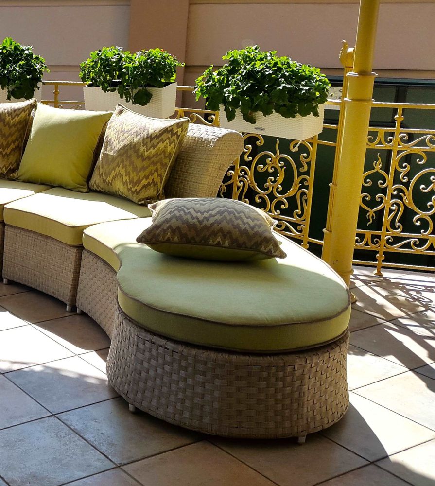 Fabrics - Outdoor sofa and swing - VLADA DIZIK KOSHKIN DOM