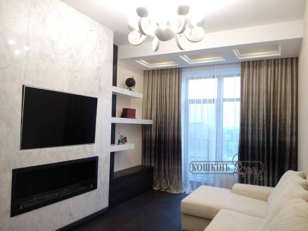 Curtains and window coverings - Living room - VLADA DIZIK KOSHKIN DOM