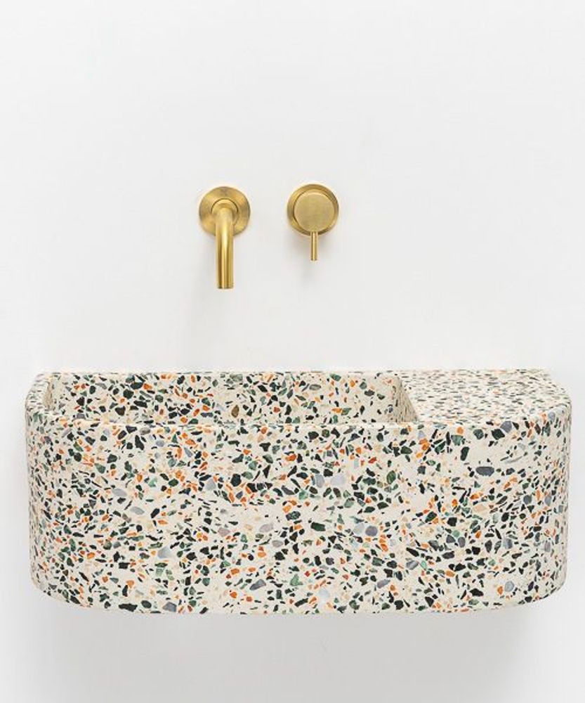 Sinks - Jules Concrete Basin | Sink | Terrazzo Finish - SYNK