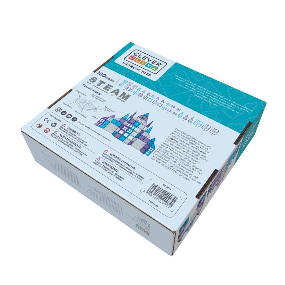Jouets enfants - Mega Ice Crystal Pack | 180 pièces - CLEVERCLIXX BV