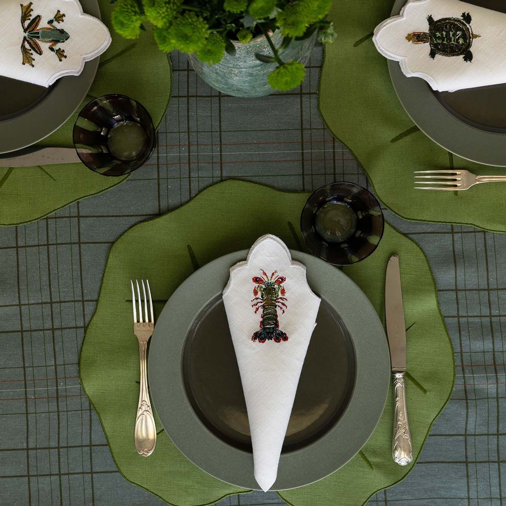 Decorative objects - Exotic animal Cocktails and Napkins - LA GALLINA MATTA