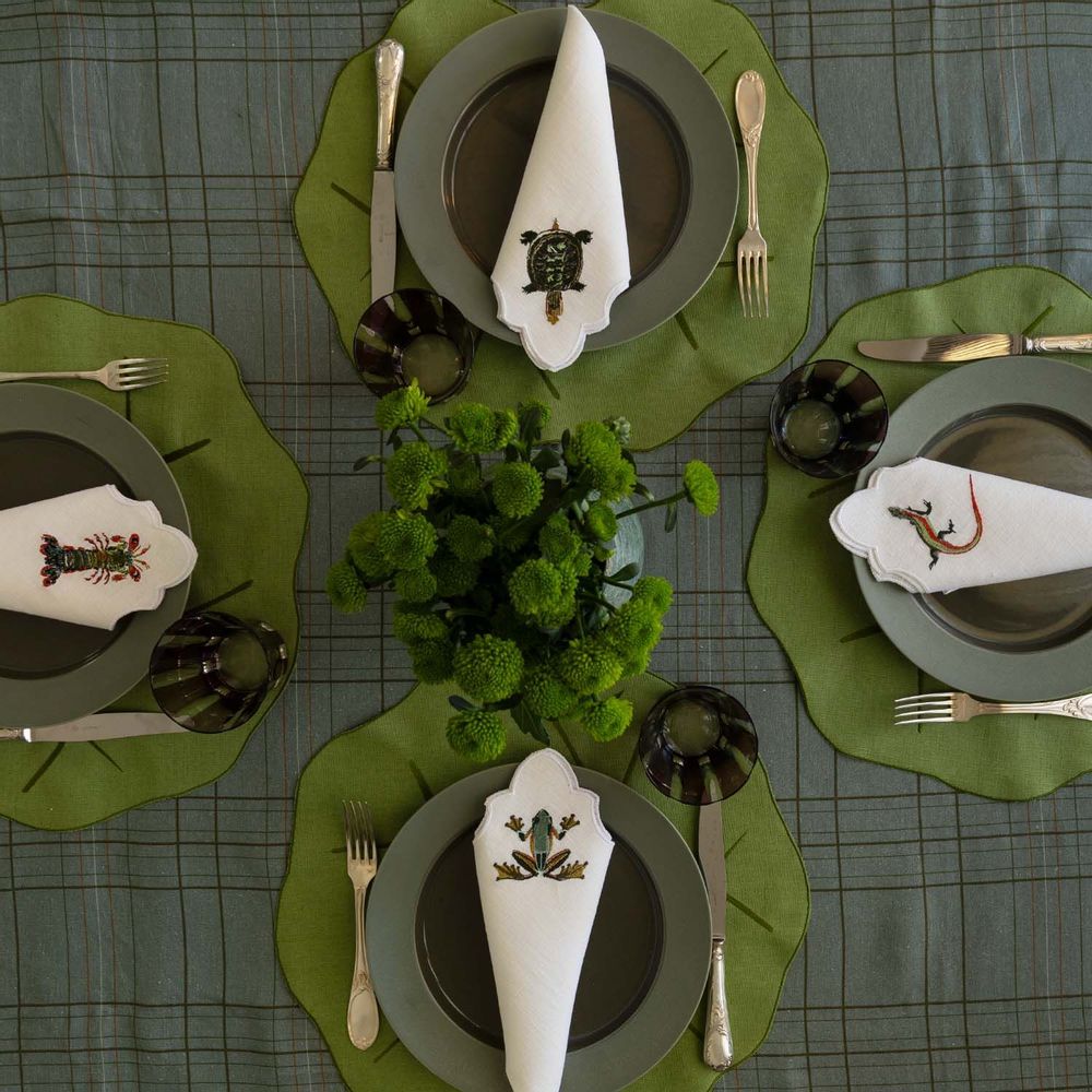 Decorative objects - Exotic animal Cocktails and Napkins - LA GALLINA MATTA