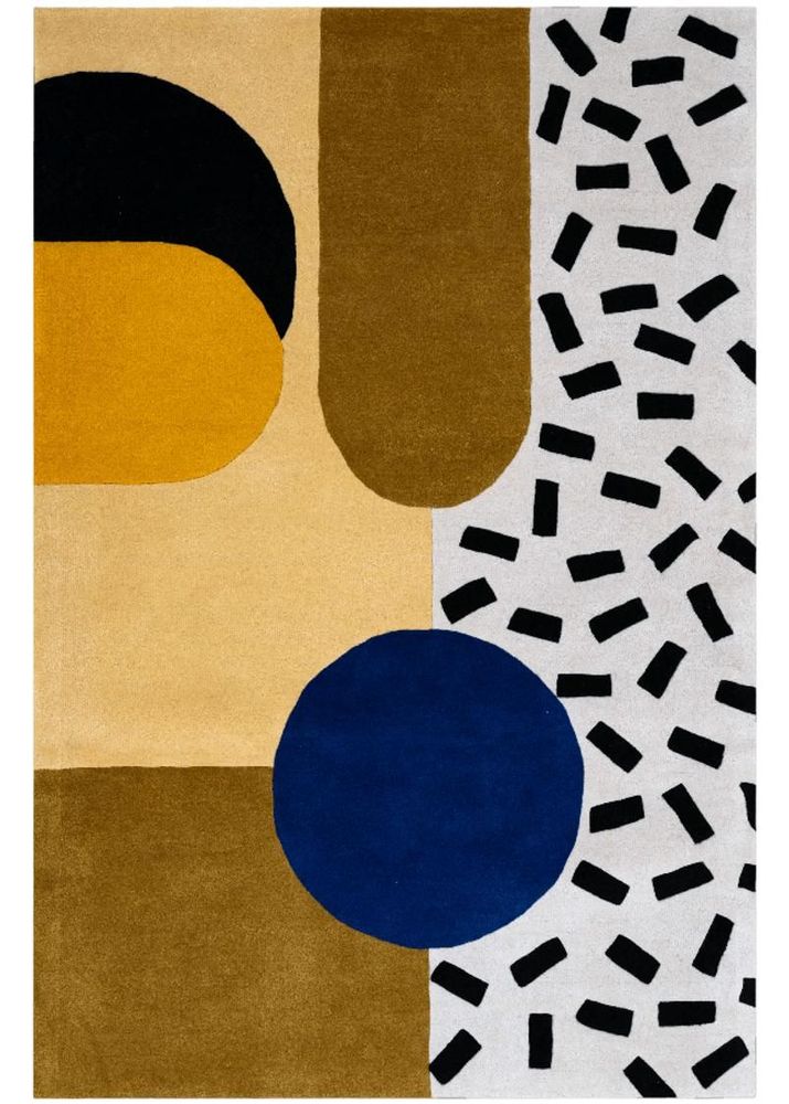 Design carpets - Housewarming party tufted wool rug - COLORTHERAPIS