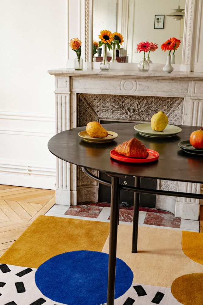 Design carpets - Housewarming party tufted wool rug - COLORTHERAPIS