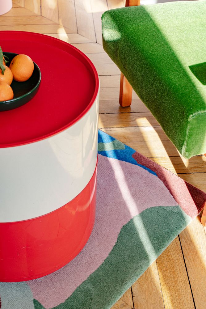 Tapis design - Tapis HANGOVER en laine tuftée - COLORTHERAPIS
