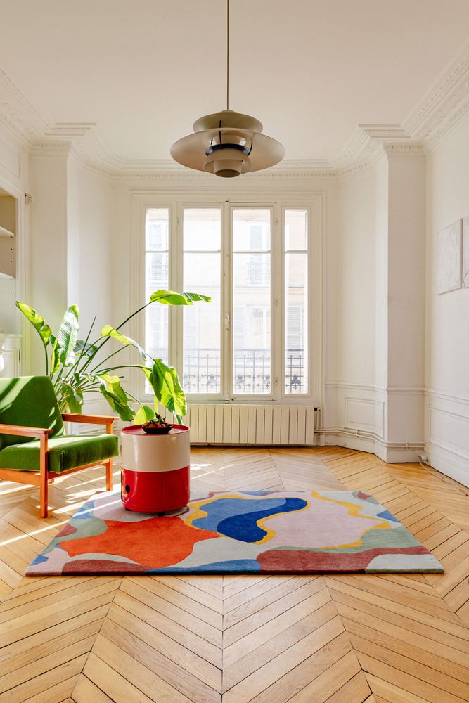 Tapis design - Tapis HANGOVER en laine tuftée - COLORTHERAPIS