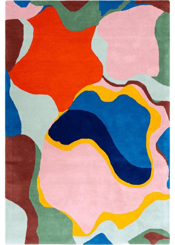 Tapis design - Tapis HANGOVER en laine tuftée - COLORTHERAPIS