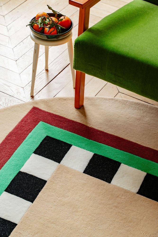 Design carpets - Chinese Service Tufted Wool Rug - COLORTHERAPIS