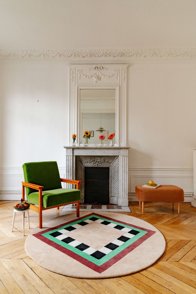 Design carpets - Chinese Service Tufted Wool Rug - COLORTHERAPIS
