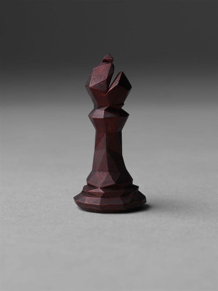 Cadeaux - Jeu d'échecs à facettes multiples en bronze coulé, 32 pièces - EAGLADOR