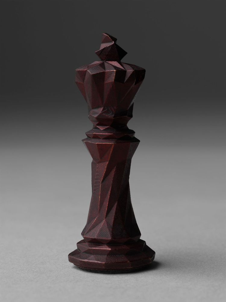 Cadeaux - Jeu d'échecs à facettes multiples en bronze coulé, 32 pièces - EAGLADOR