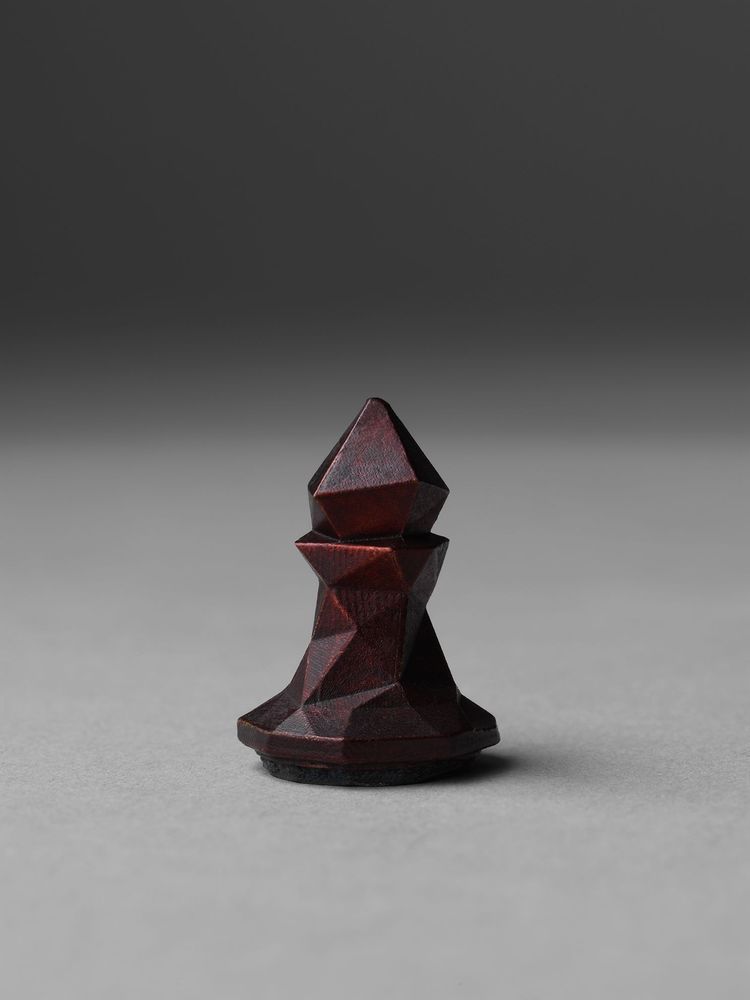 Cadeaux - Jeu d'échecs à facettes multiples en bronze coulé, 32 pièces - EAGLADOR