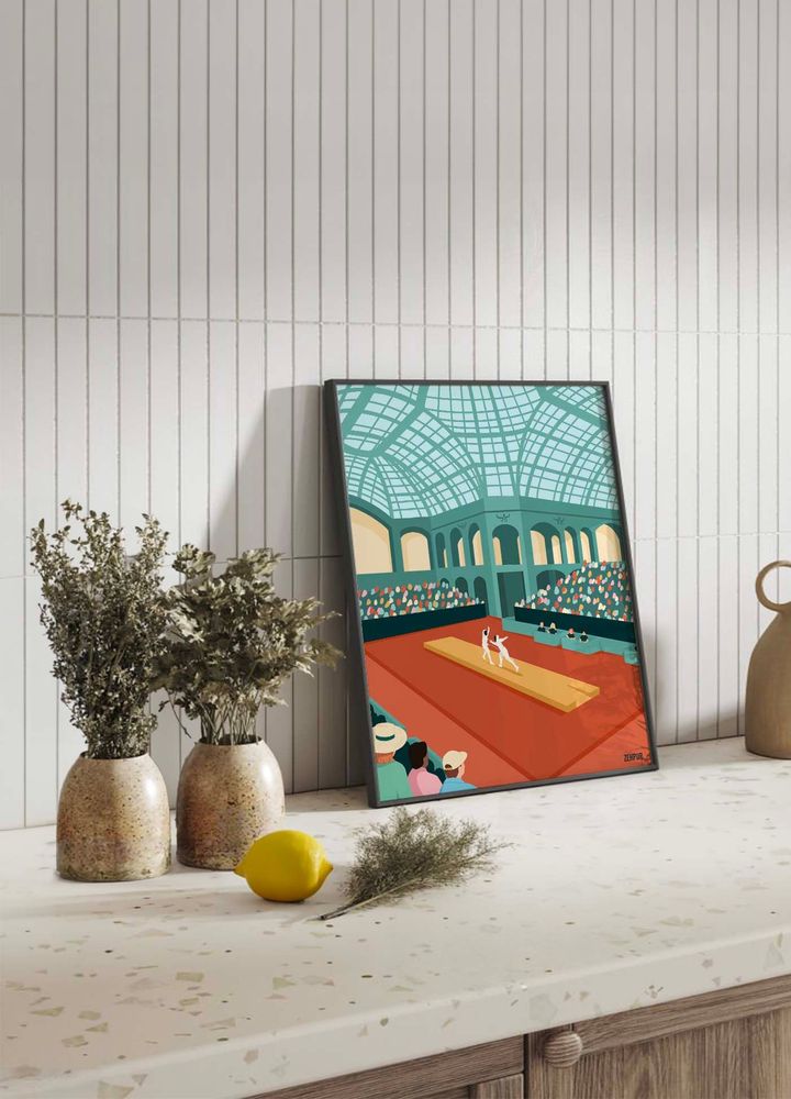 Affiches - Affiche escrime | sport - ZEHPUR