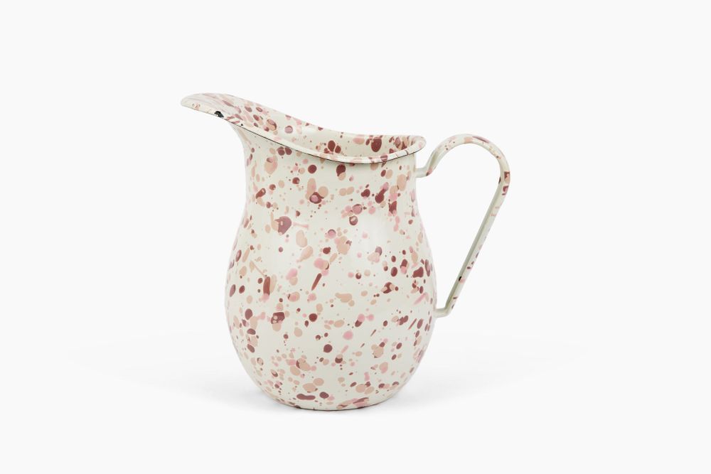Food storage - Catalina Enamelware Large Pitcher - CROW CANYON HOME