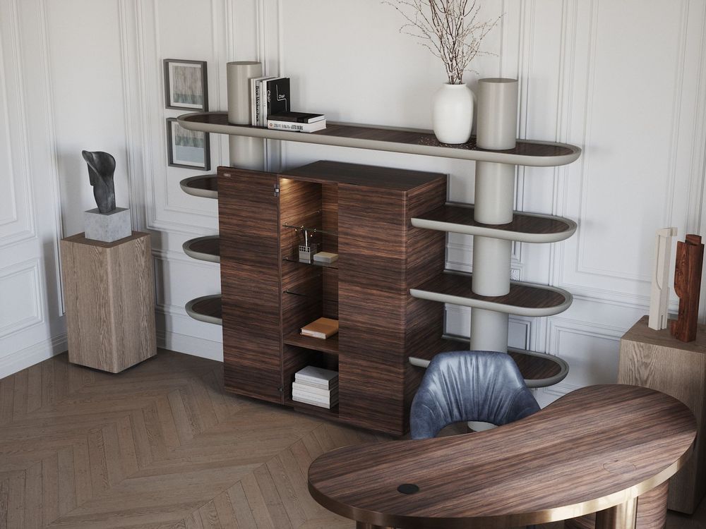 Bookshelves - Mina Int1 - ULTRAMOBILI
