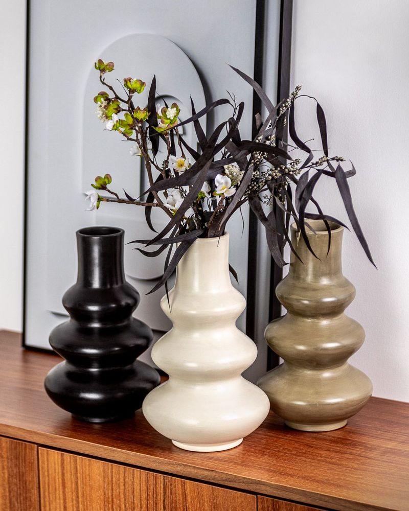 Vases - TRIO SHAPE VASE - H 31 cm - BY M DECORATION