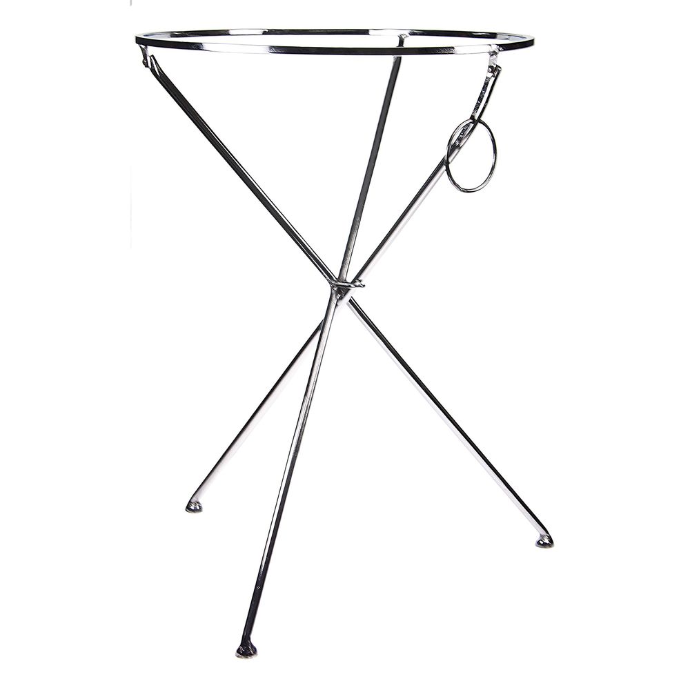 Food storage - Folding Table Base for Large Trays and Basins - CROW CANYON HOME