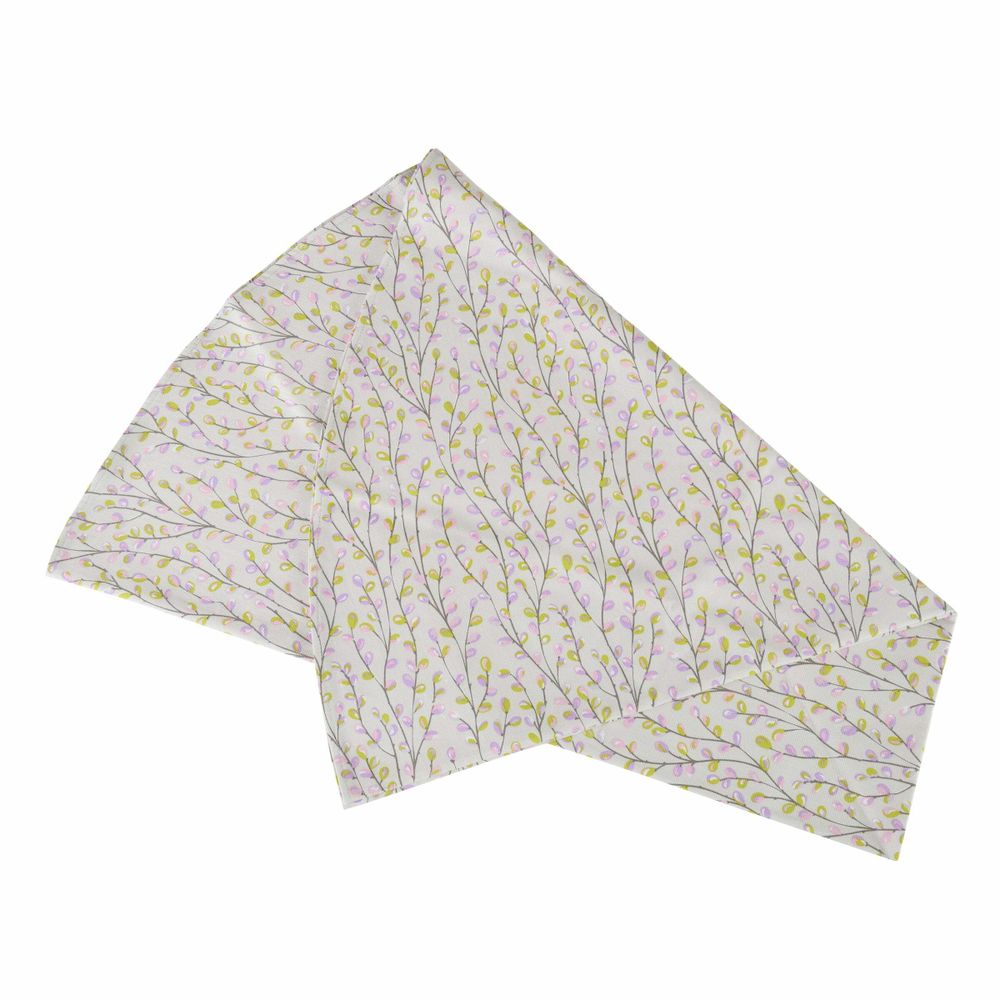 Linge de table textile - Nappe de table Purple Willow ronde ⌀ 210 cm - ROSEBERRY HOME