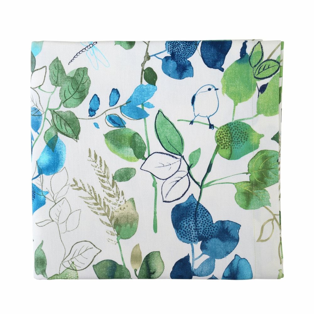Table linen - Tablecloth Blue Sparrow - 130 cm x 250 cm - ROSEBERRY HOME