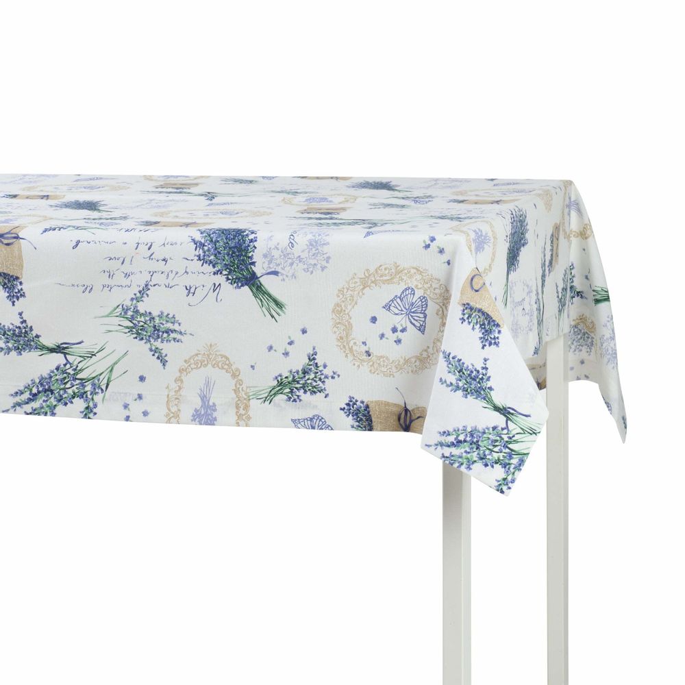 Table linen - Tablecloth Lavender - 130 cm x 250 cm - - ROSEBERRY HOME