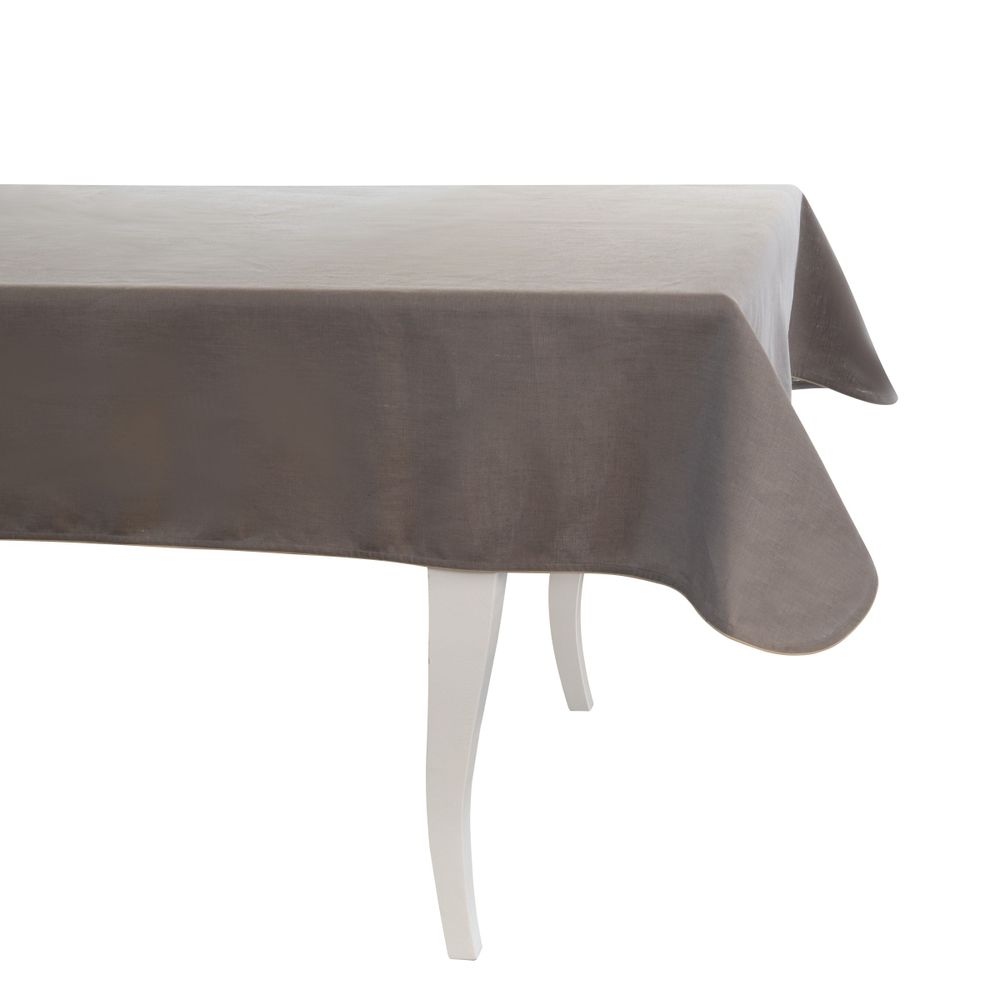 Linge de table textile - Nappe de table Royal Fango - 150 cm x 250 cm - ROSEBERRY HOME