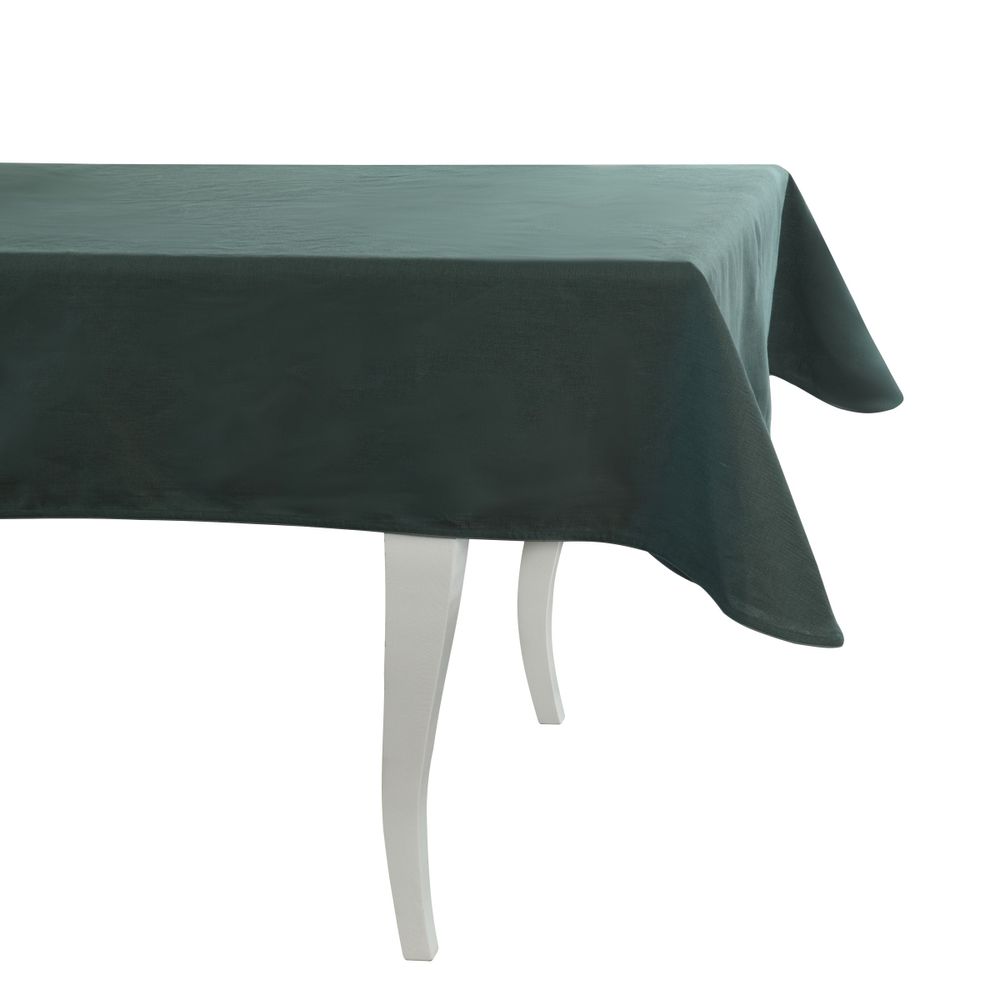Table linen - Tablecloth Royal Green - 150 cm x 250 cm - ROSEBERRY HOME