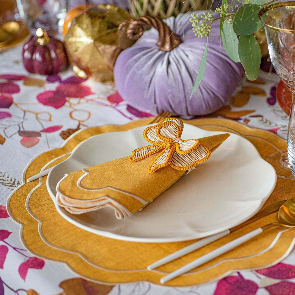 Table linen - Tablecloth Purple Sparrow - 130 cm x 300 cm - ROSEBERRY HOME