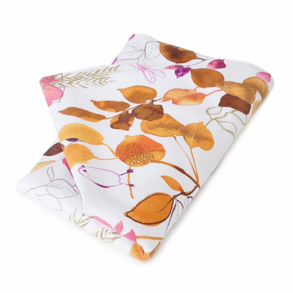 Linge de table textile - Nappe de table Purple Sparrow ronde - ⌀ 140 cm - ROSEBERRY HOME