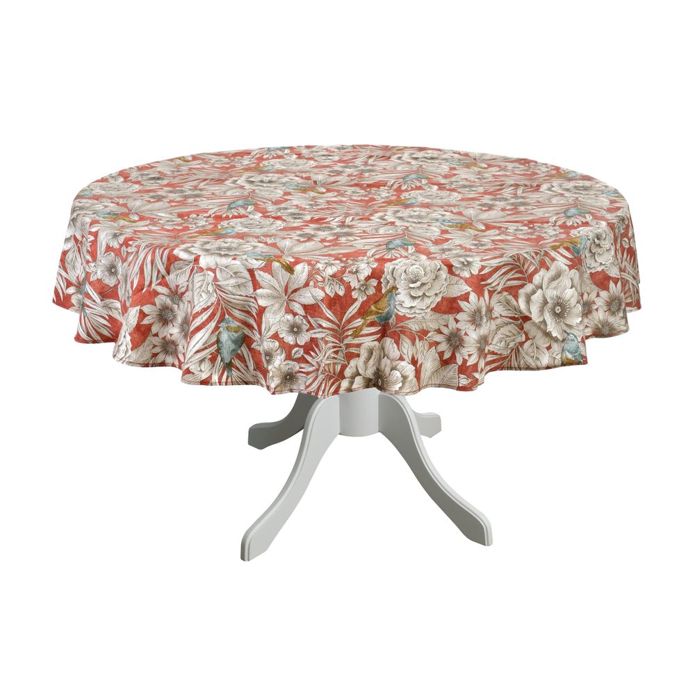 Table cloths - Tablecloth Topaz round - ⌀ 210 cm - ROSEBERRY HOME