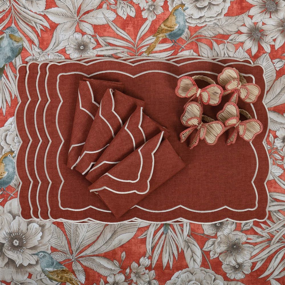 Table cloths - Tablecloth Topaz round - ⌀ 210 cm - ROSEBERRY HOME