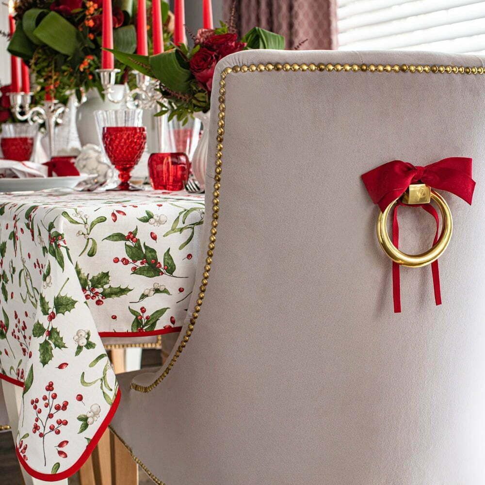Linge de table textile - Nappe de table Very Merry - 140 cm x 250 cm - ROSEBERRY HOME
