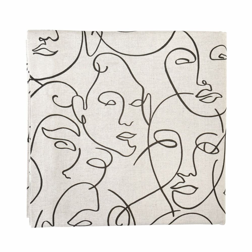 Table cloths - Tablecloth Venus round - ⌀ 210 cm - ROSEBERRY HOME
