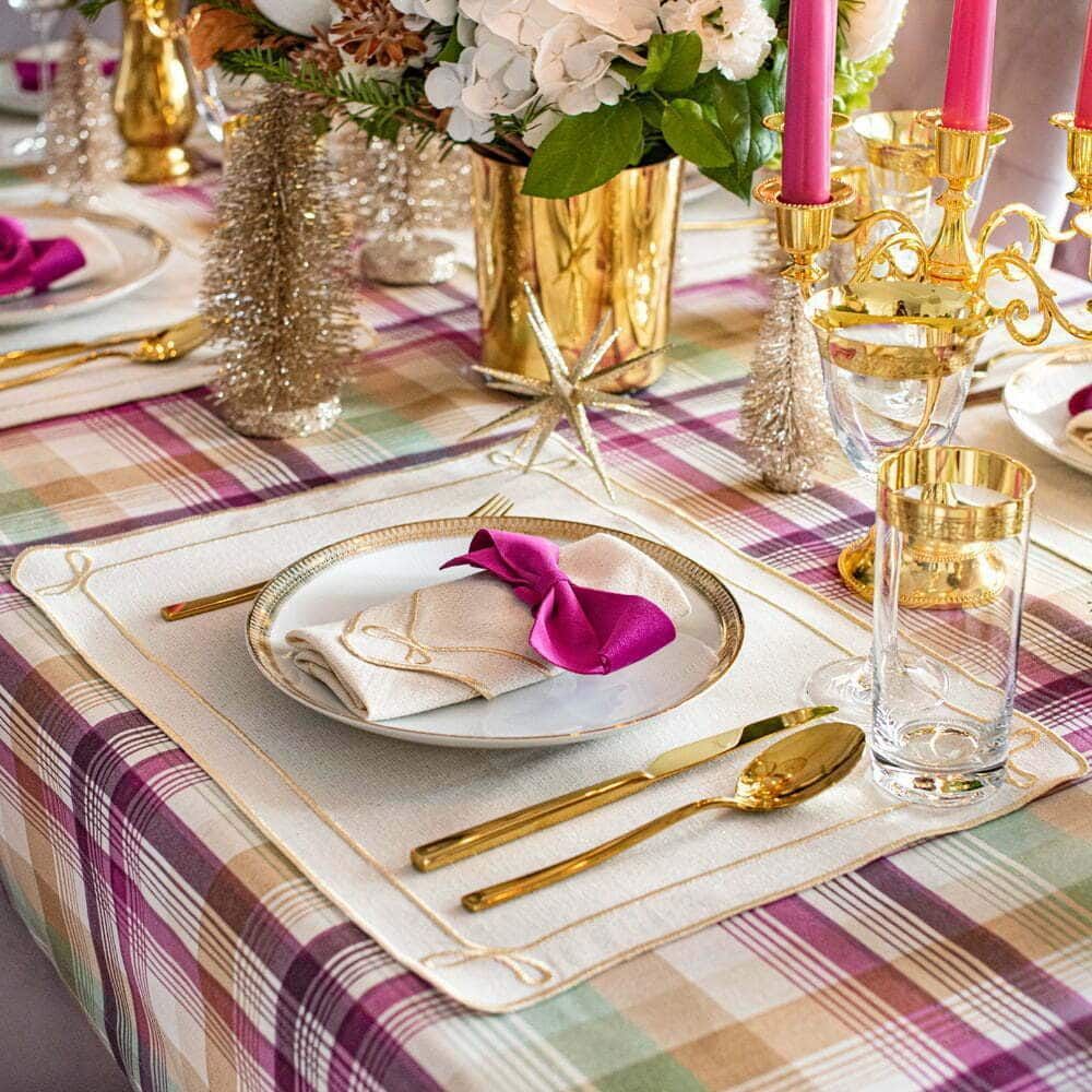 Table linen - Tablecloth Very Peri - 130 cm x 200 cm - ROSEBERRY HOME