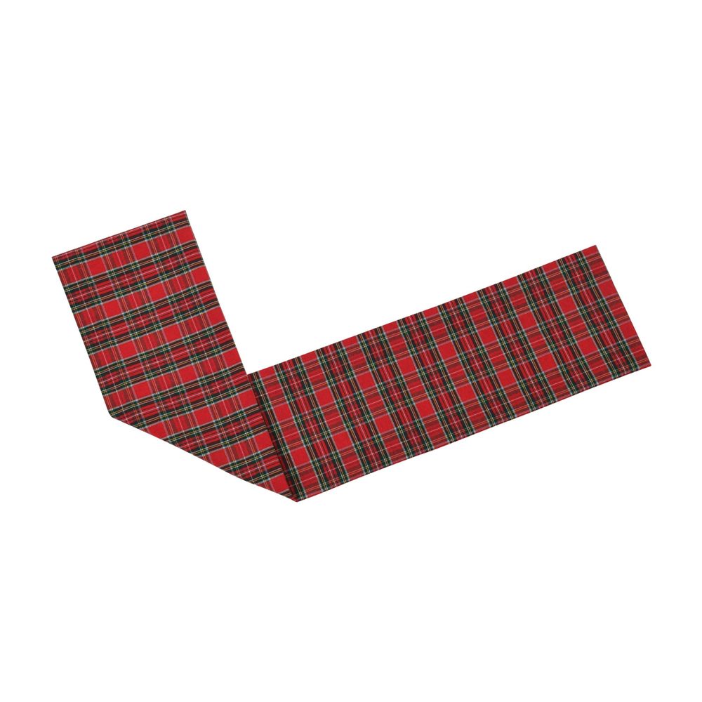 Linge de table textile - La tapis de table Red Tartan - 50 cm x 150 cm - ROSEBERRY HOME