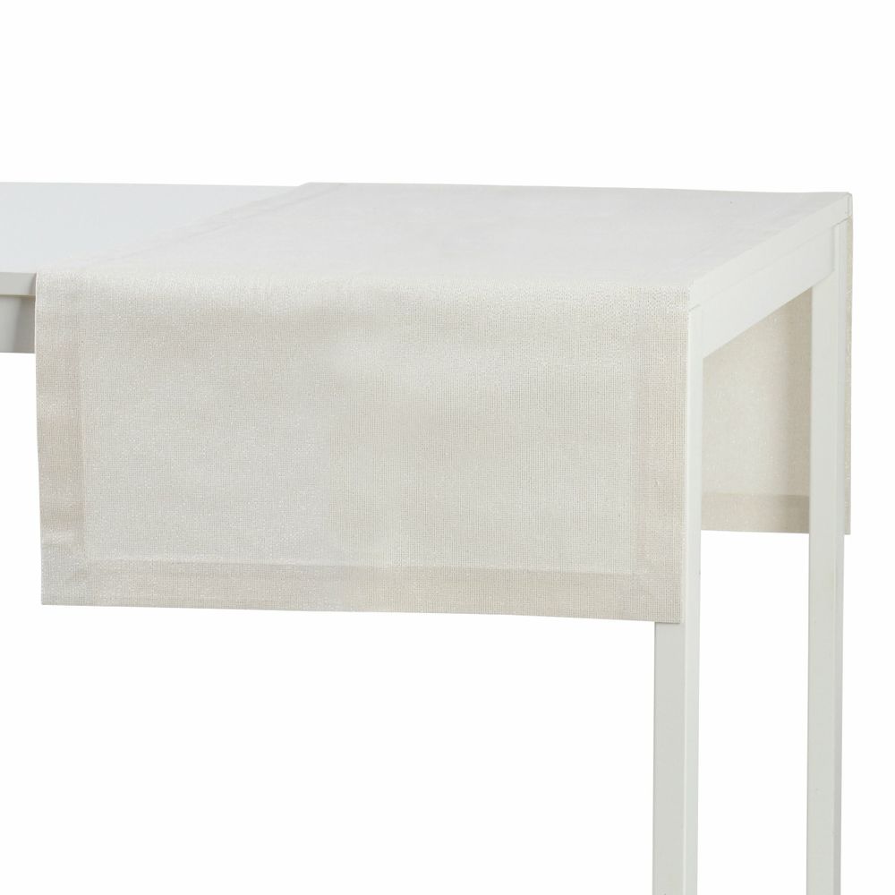 Table linen - Runner Shiny Silver 50x140 - ROSEBERRY HOME