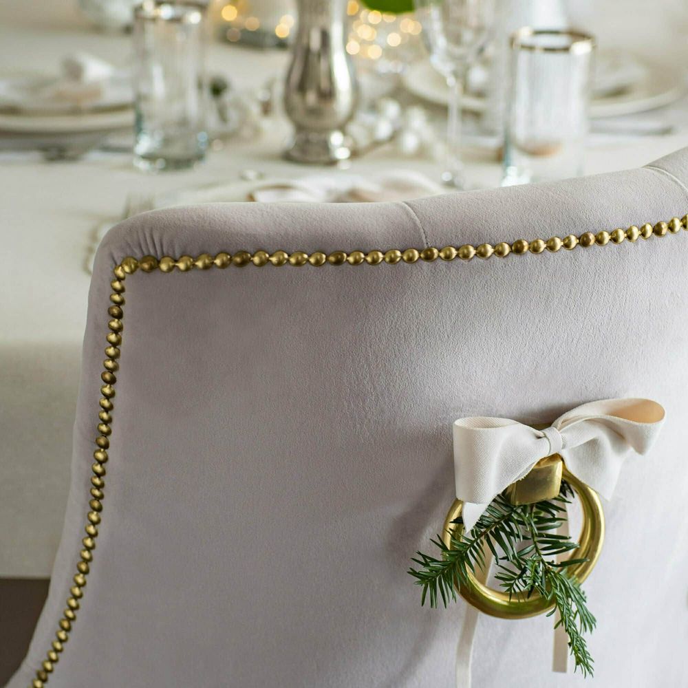 Table linen - Runner Shiny Silver 50x140 - ROSEBERRY HOME