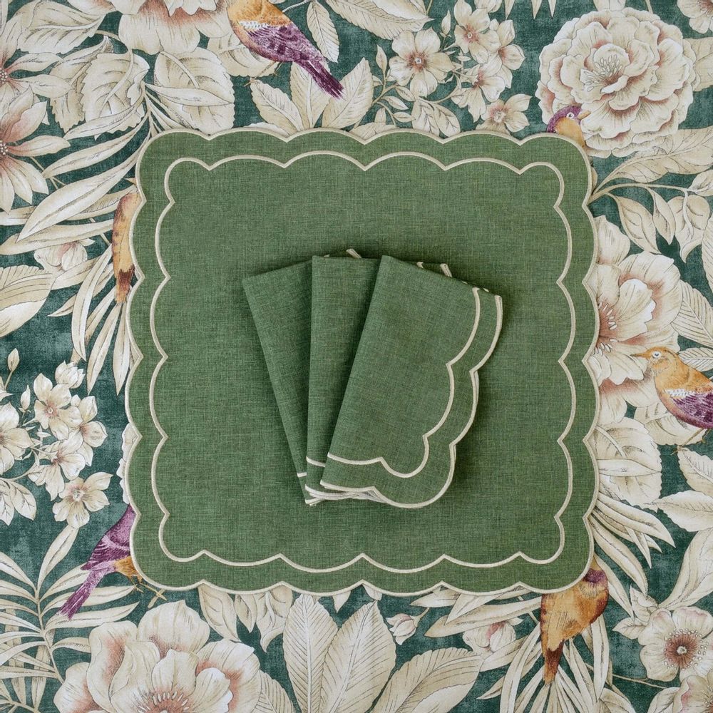 Table linen - Runner Emerald 50x150 - ROSEBERRY HOME