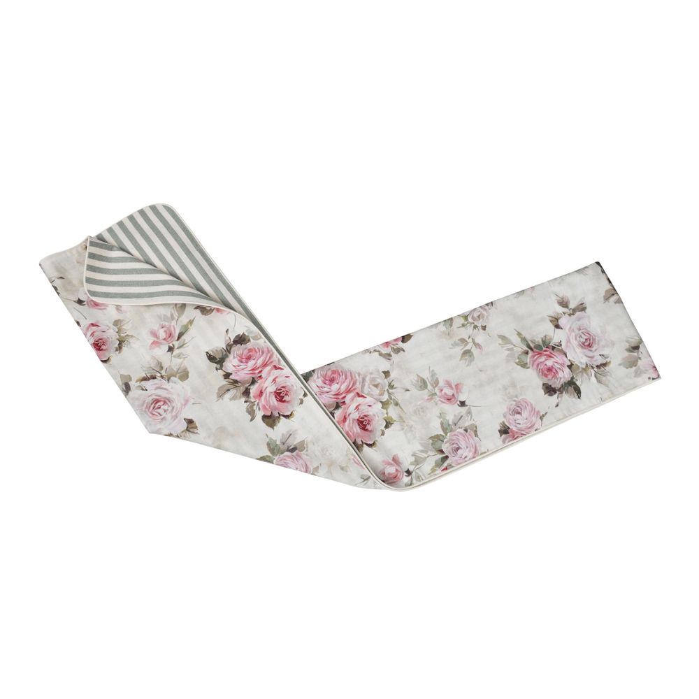 Linge de table textile - La tapis de table dwustronny Roselle & Stripes - ROSEBERRY HOME