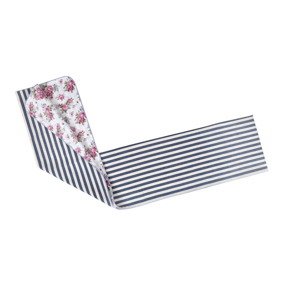 Table linen - Runner dwustronny Rose Garden & Stripes - ROSEBERRY HOME