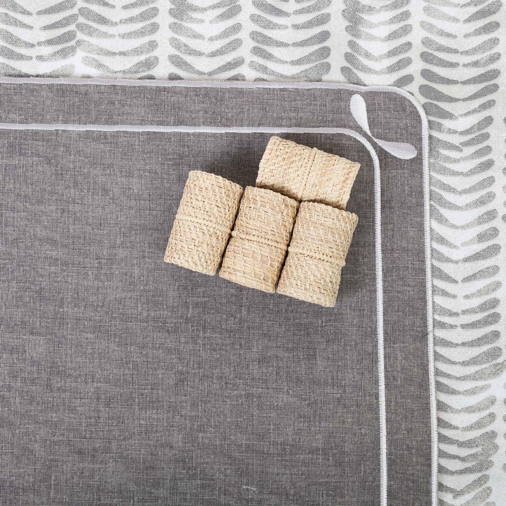 Linge de table textile - Brodé Serviette de tables Dragonfly - 4 pièces - ROSEBERRY HOME