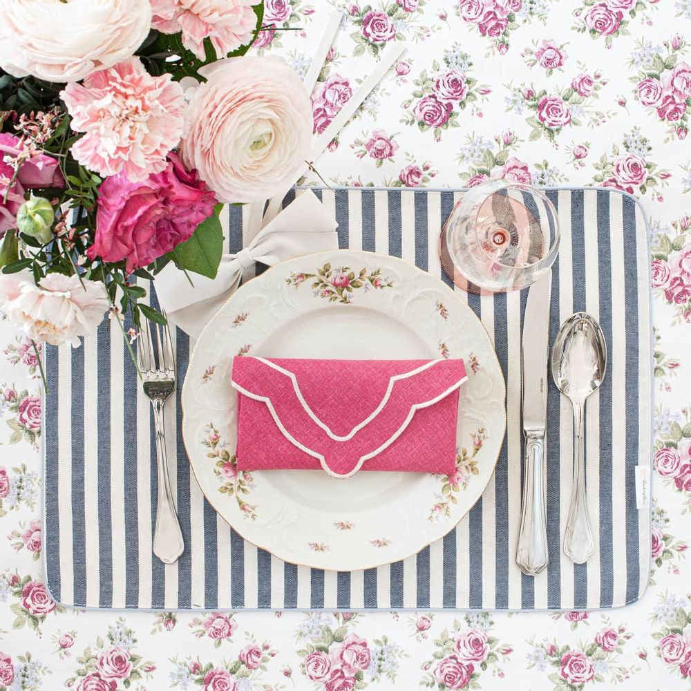 Table linen - Tablecloth Rose Garden - 140 cm x 300 cm - ROSEBERRY HOME