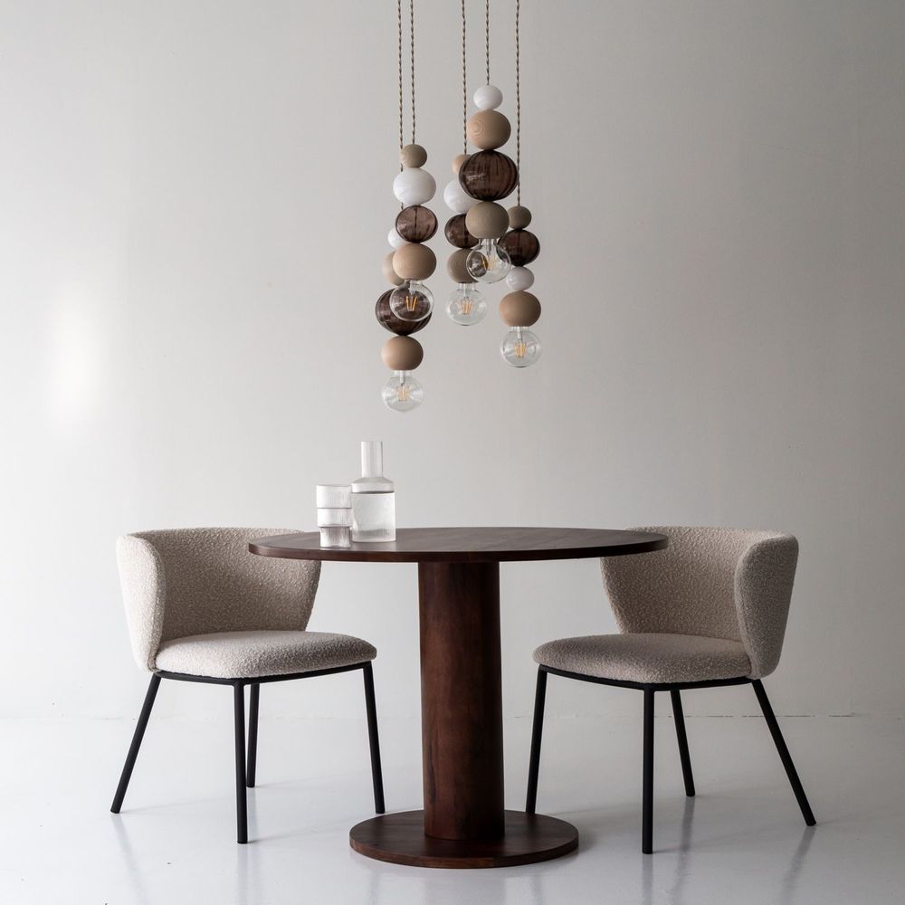 Plafonniers - QUU Chandelier Maxi L Beige - QUU DESIGN