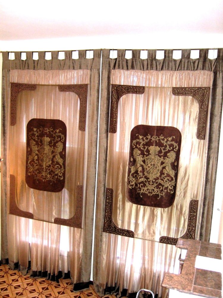 Curtains and window coverings - Curtains with tapestry - VLADA DIZIK KOSHKIN DOM